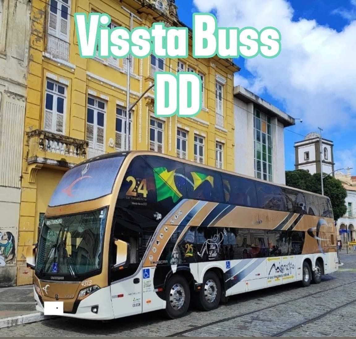 Capa do Busscar VISSTA BUSS DD / Volvo B450 8x2