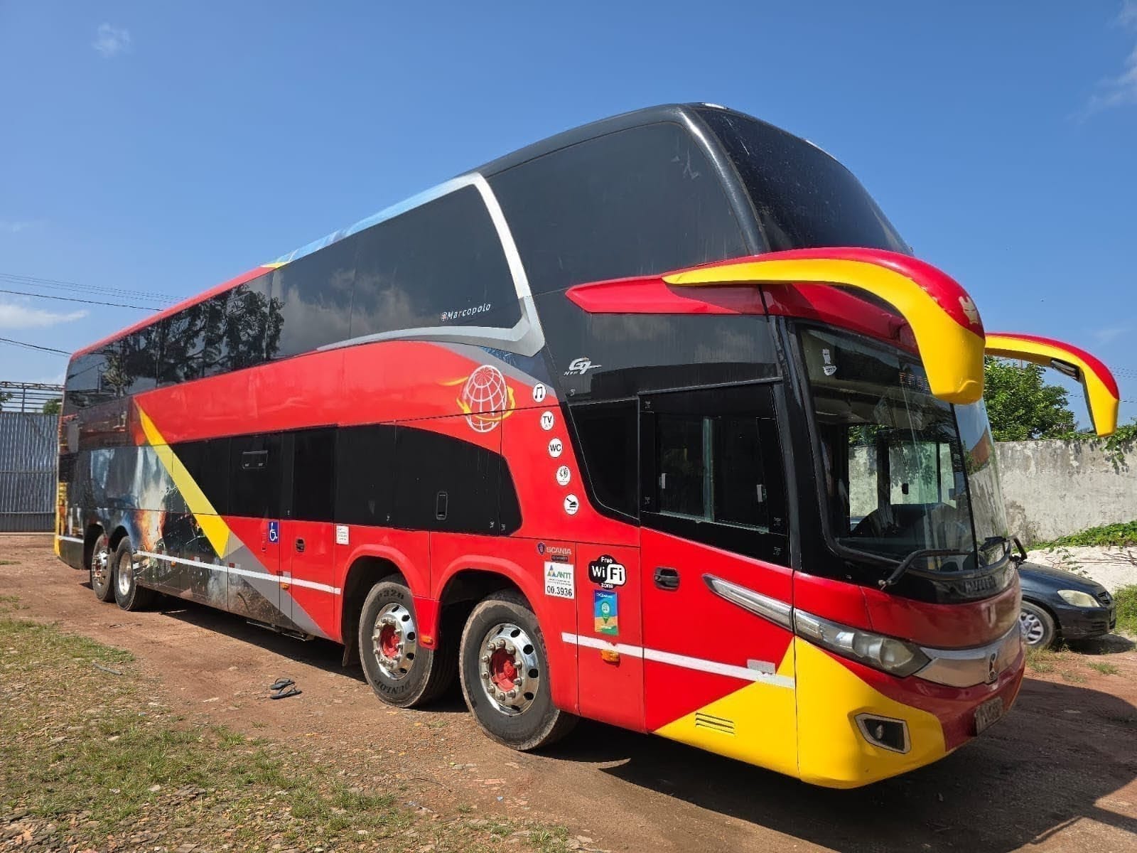 Capa do Marcopolo Paradiso New G7 DD / Scania K440- 8x2